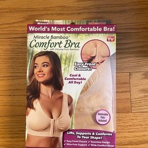 NWT Miracle Bamboo Comfort Bra